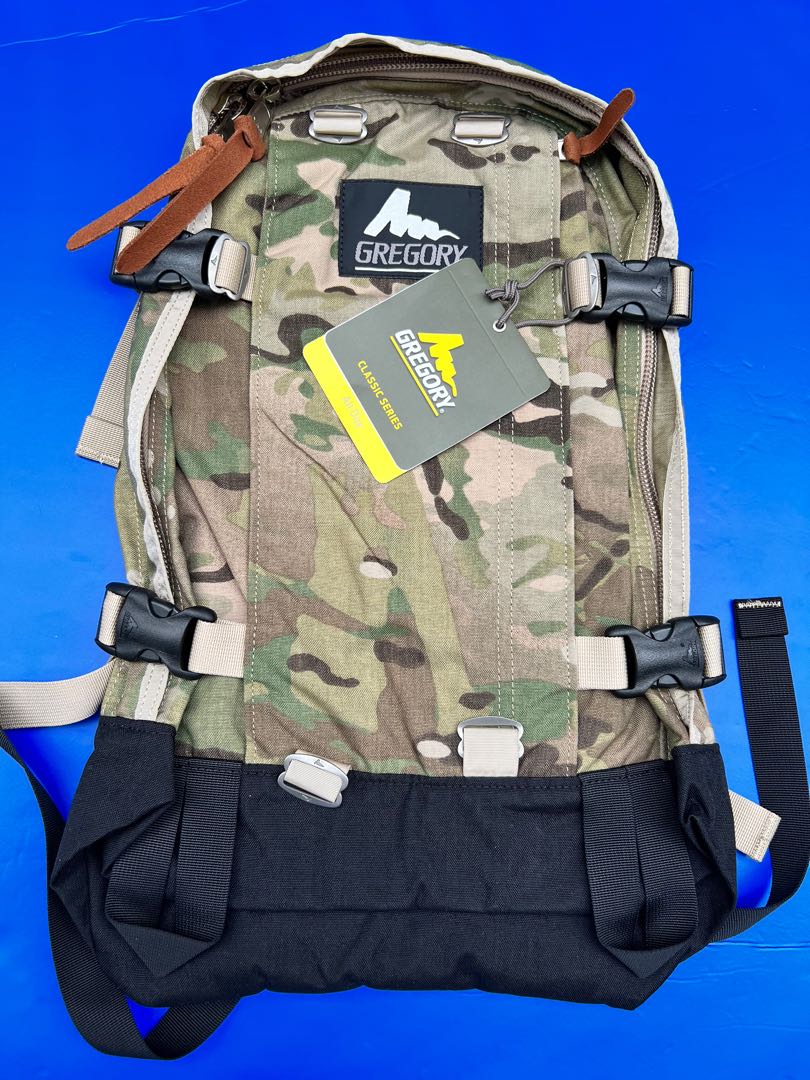 Gregory 罕有絕版舊LOGO All Day 22L-Multi-Cam