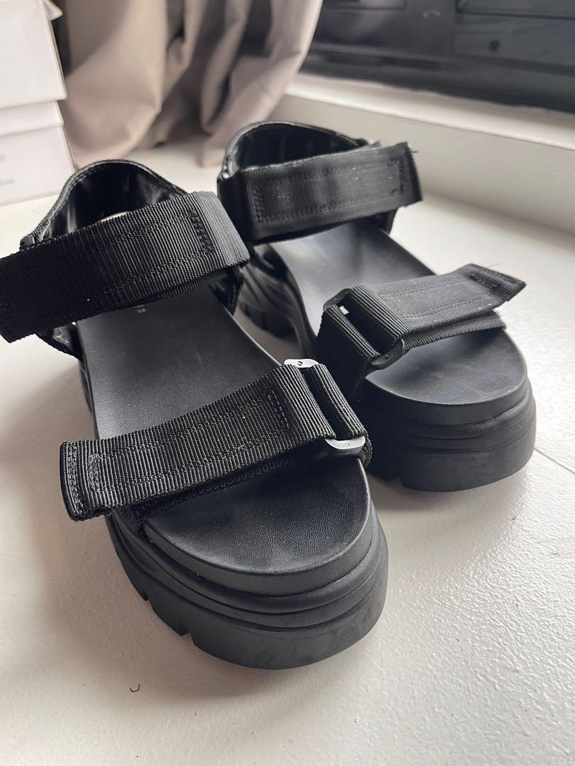 H&m black platform sandals new arrivals