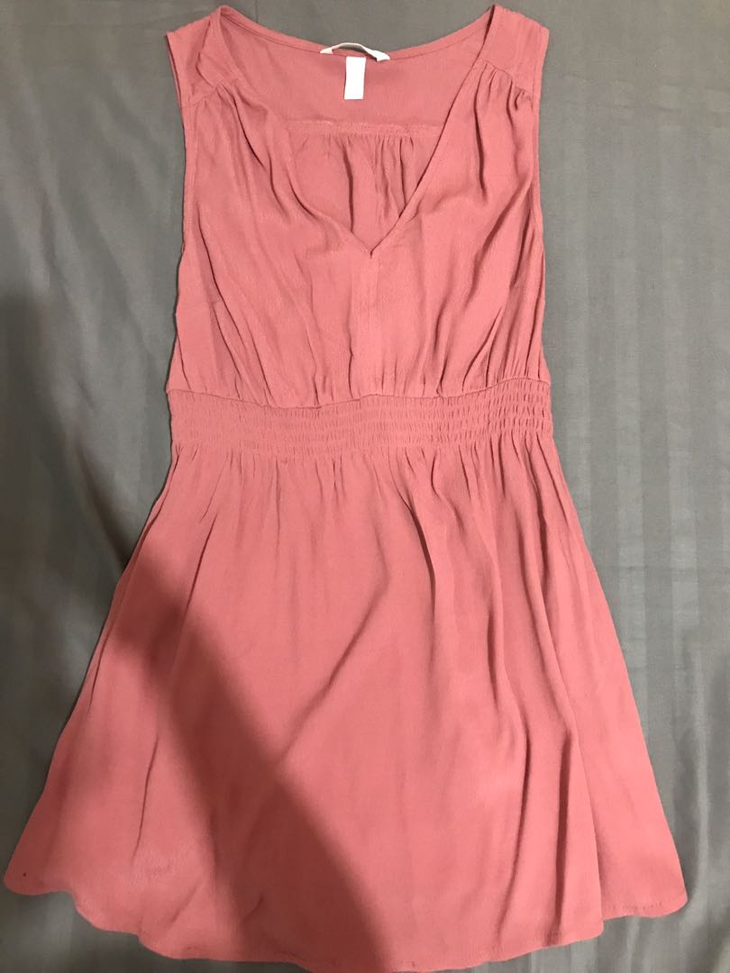 H&M Pink Dress, Women's Fashion, Dresses & Sets, Dresses on Carousell