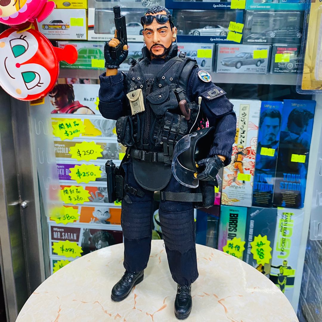 Hot Toys 1/6 GIGN Assault Team Leader Action Fighter 12吋軍事人偶 兵人 法國特特種部隊  法國特警 Figure 適合配Soldier Story Hottoys DID等人偶併玩 擬似 尚連奴