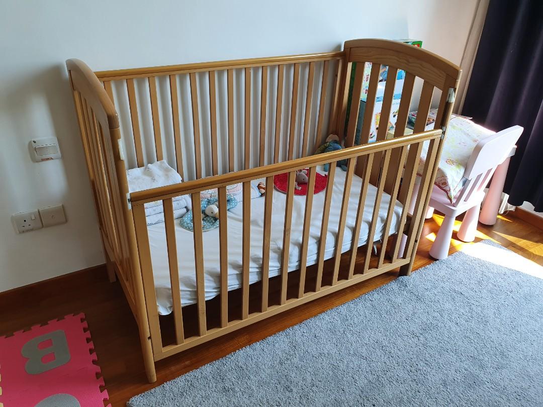 Ikea baby crib cot, Babies & Kids, Baby Nursery & Kids Furniture, Cots