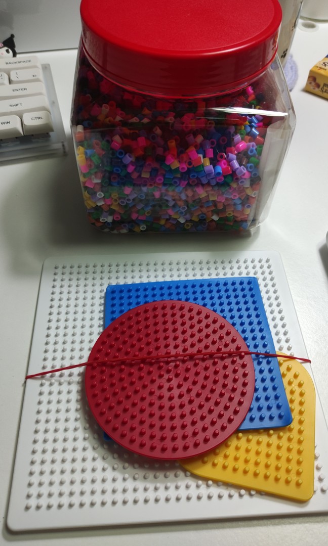 Ikea perler beads, Hobbies & Toys, Stationery & Craft, Craft Supplies