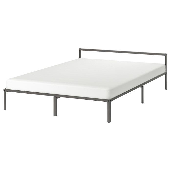 Ikea Queen Bed Frame Furniture And Home Living Furniture Bed Frames And Mattresses On Carousell