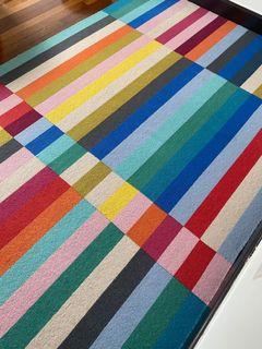 IKEA rug HALVED
