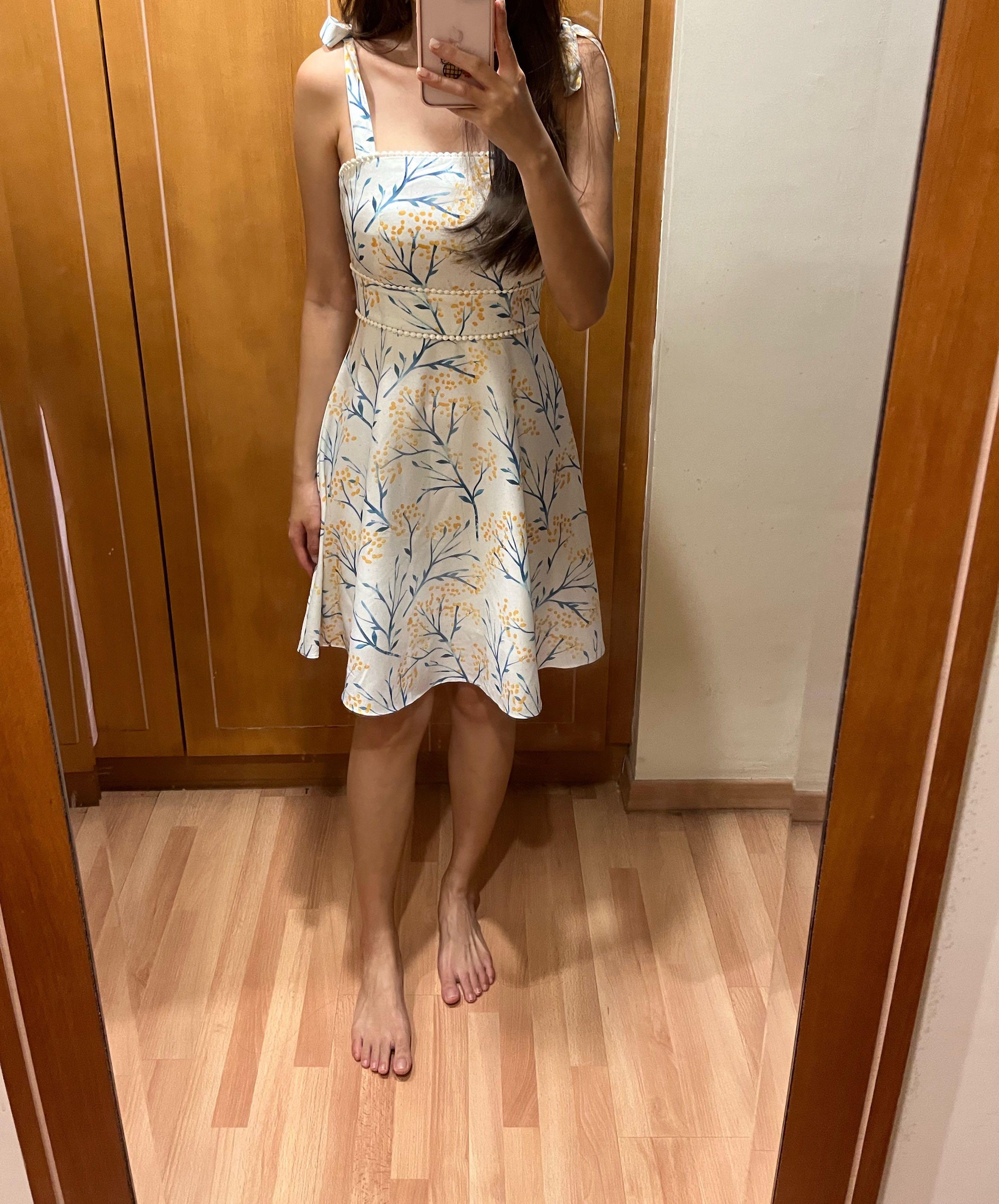Ilo label Elaine jasmine floral dress Women s Fashion