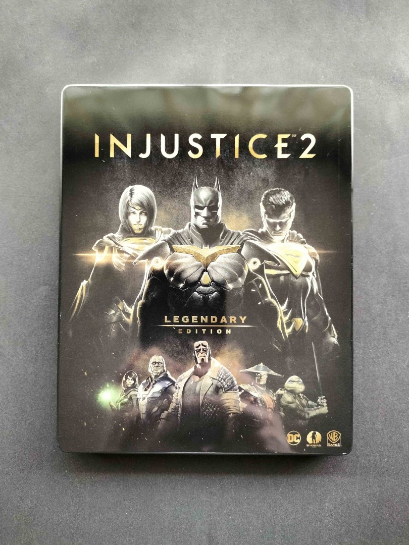 Injustice 2 Day One Legendary Edition Steelbook Video Gaming