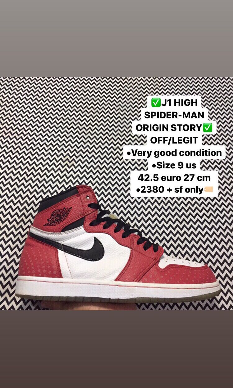 origin story spider man shoes