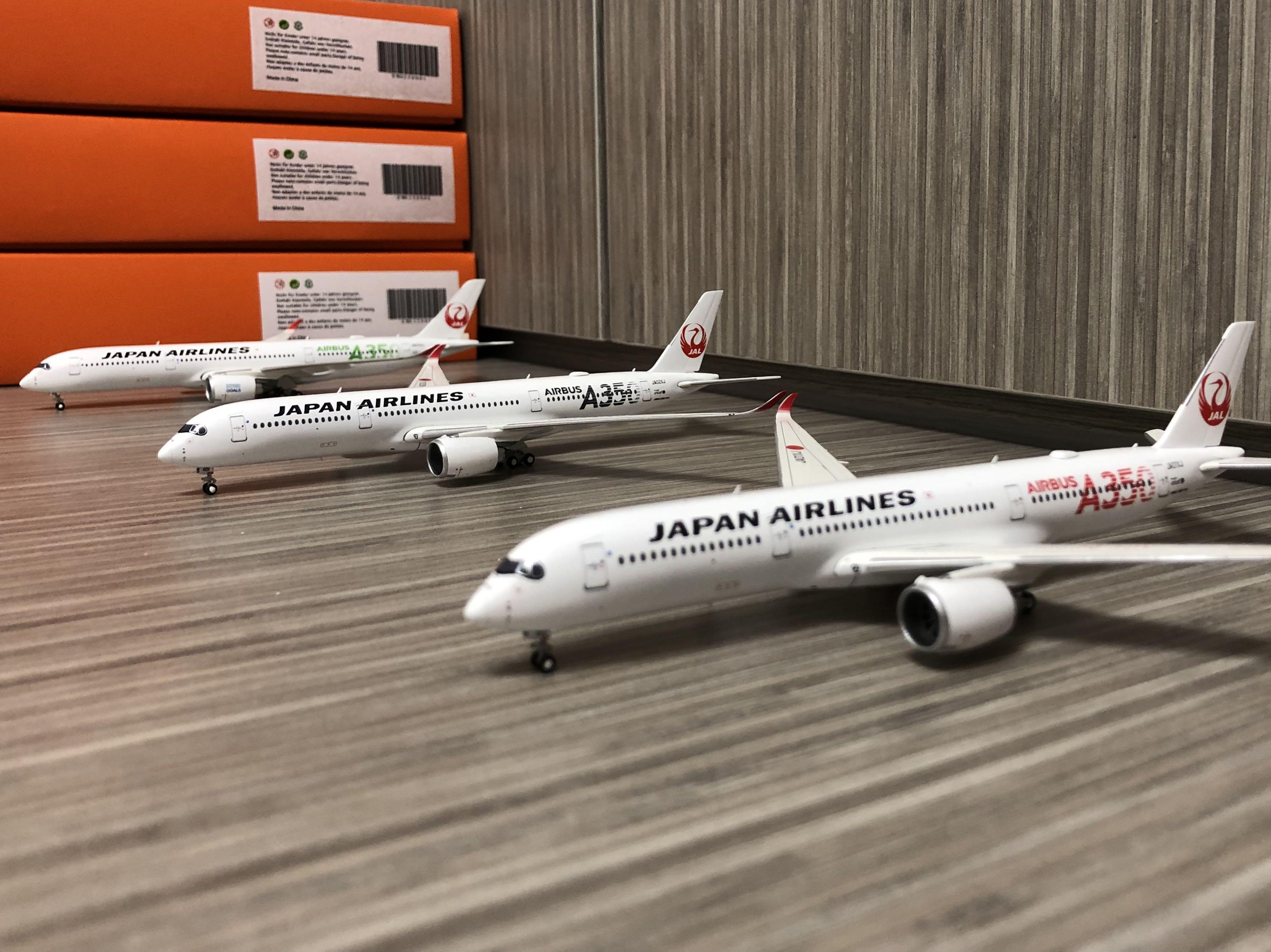 JA01XJ🇯🇵JA02XJ🇯🇵JA03XJ🇯🇵 JAL A350-900 Jcwings 1:400, 興趣及 