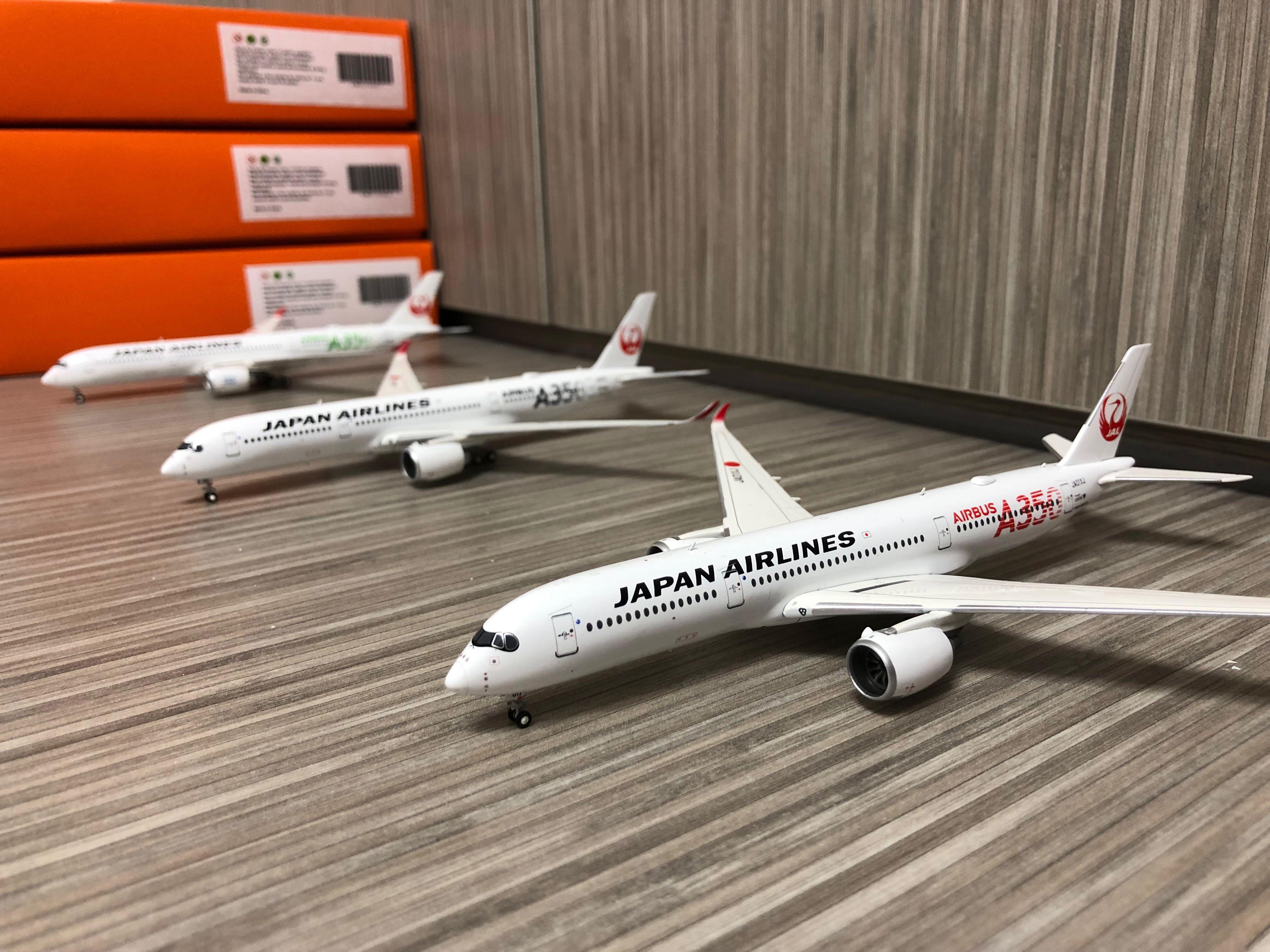 最新品国産JAL A350-900 1/200 3号機特別塗装 限定完成品 航空機・ヘリコプター