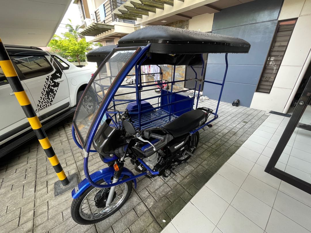 kawasaki barako with sidecar