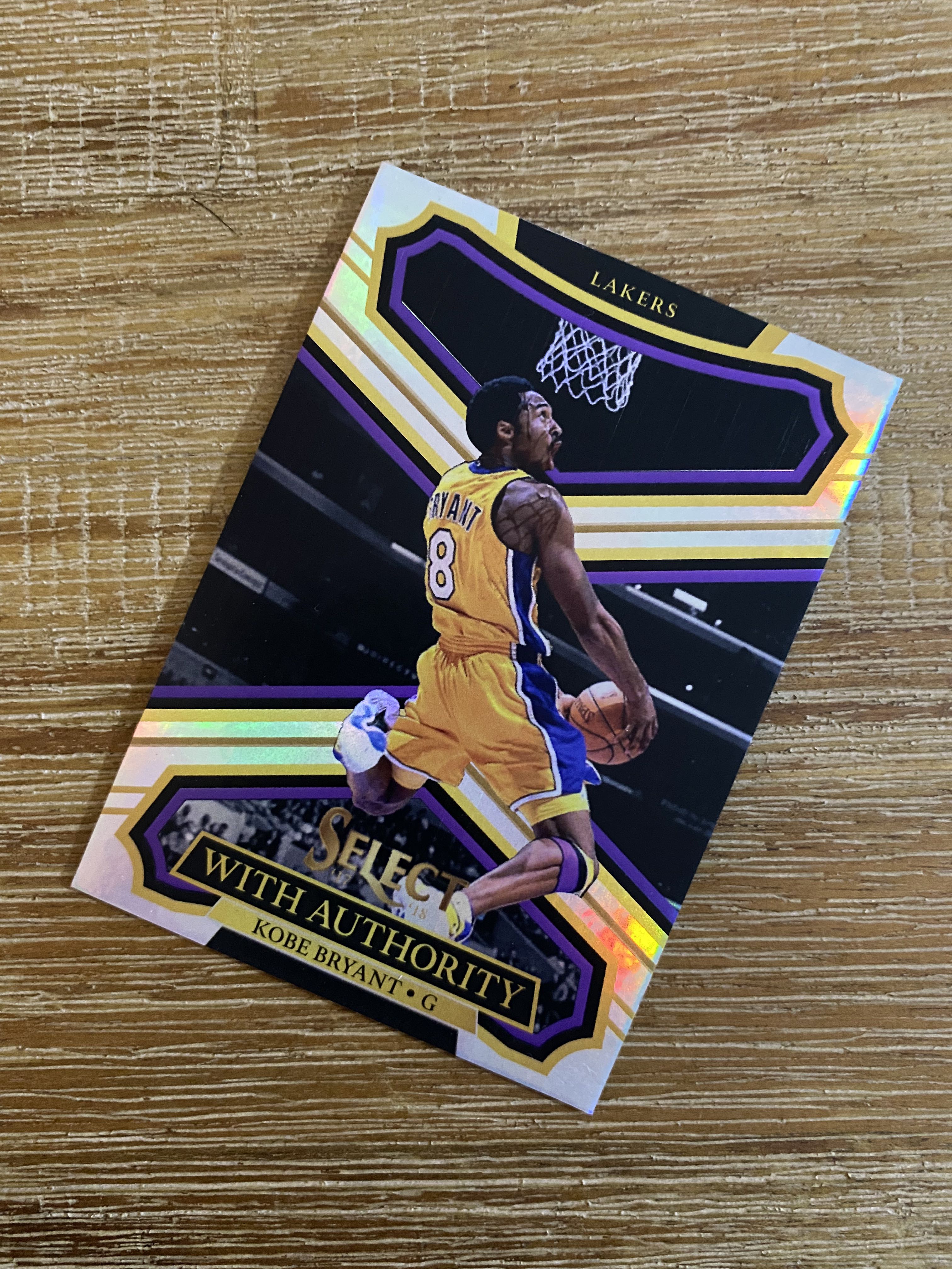 Kobe Bryant Select With Authority Silver