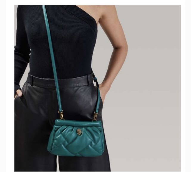 Kensington small top soft clutch