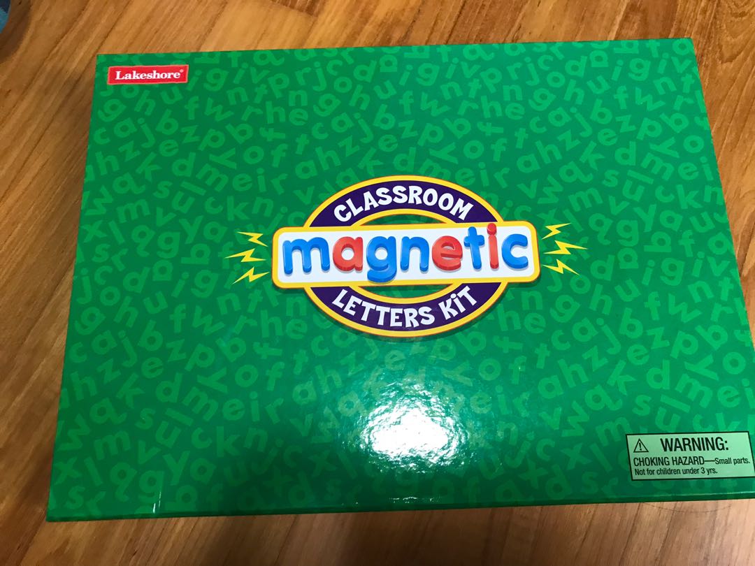 Lakeshore letters classroom set, Hobbies & Toys, Toys & Games