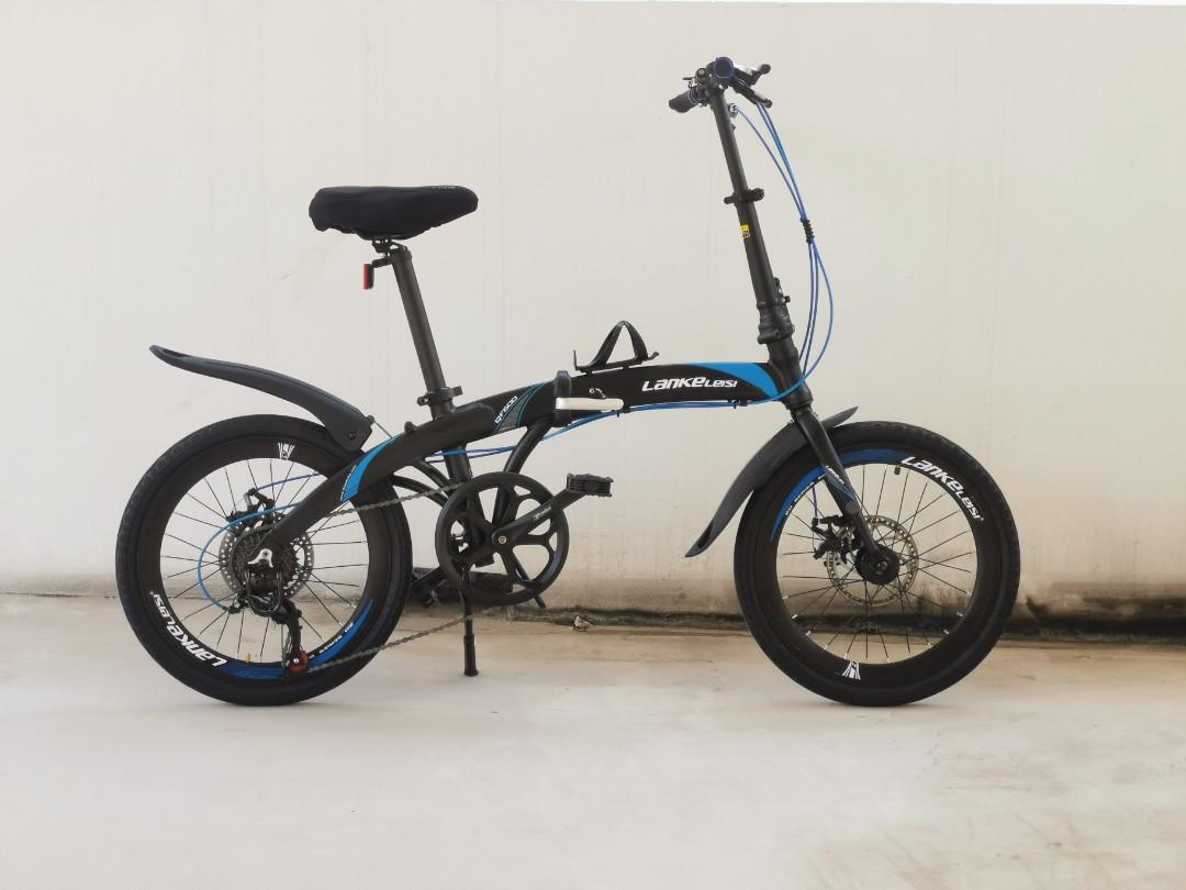 Lankeleisi QF600 foldable bicycle 20-inch 7-speed, Sports