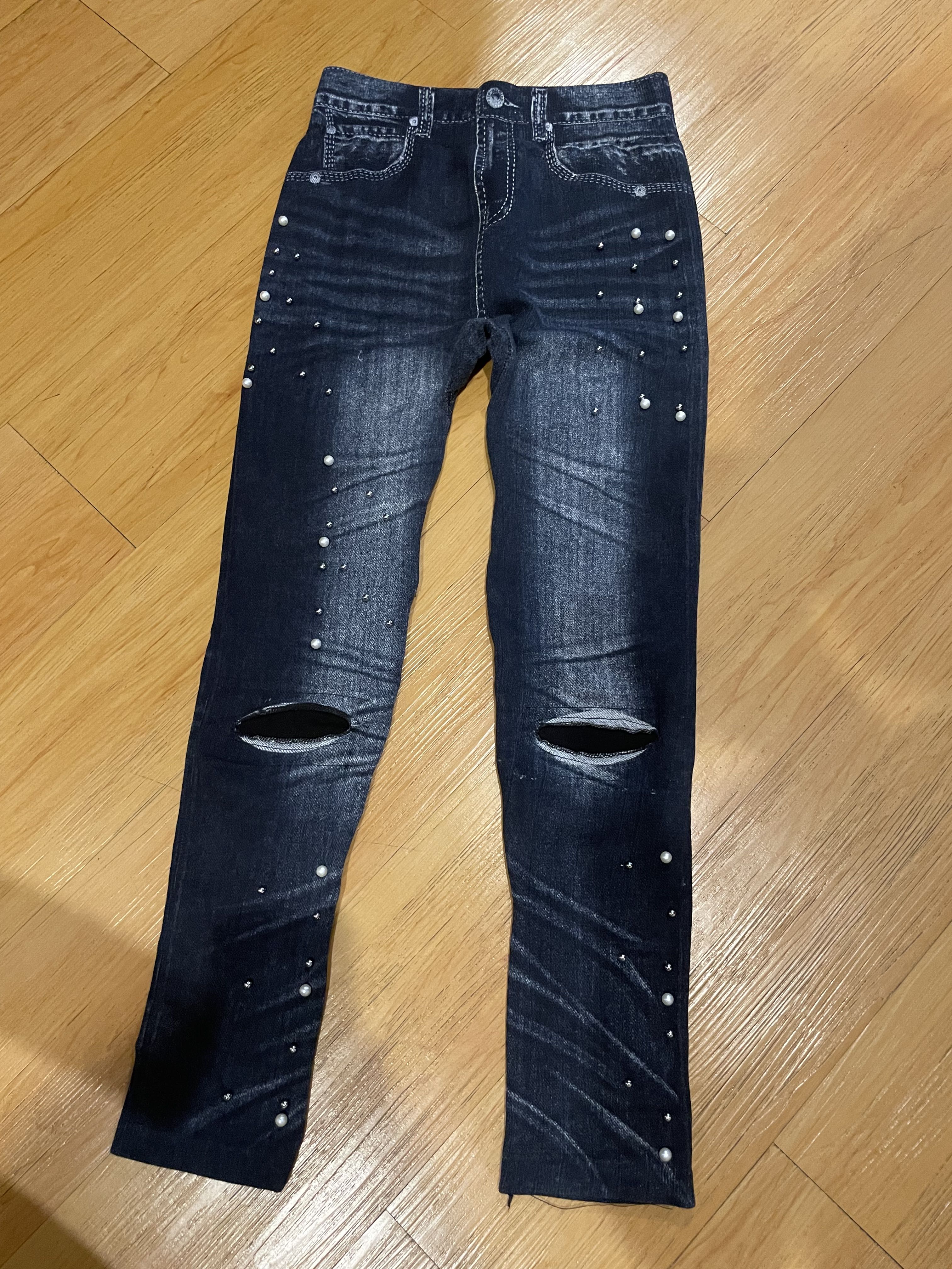 LEGGING JEANS PEARLS SUPER MELAR 