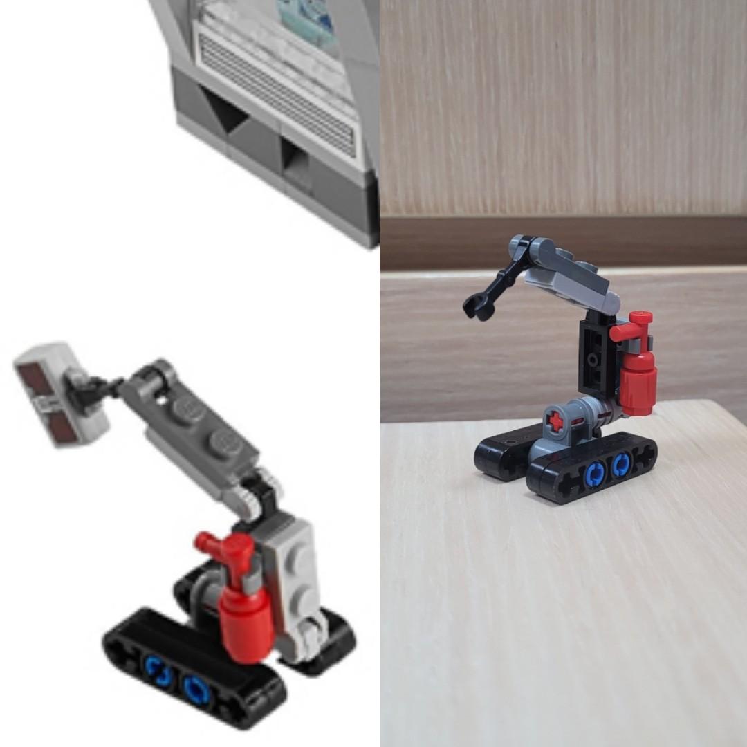 Lego Ironman機器人滅火鐵甲奇俠dum E Articulated Mechanical Robot Tony Stark Iron Man 3 Malibu Mansion Attack Marvel Super Heroes The Avengers滿大人復仇者聯盟avenger 留意備註 興趣及遊戲 玩具