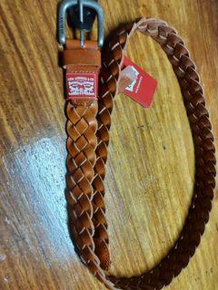 Levis Japan Braided Belt Genuine leather lile selvedge JDM