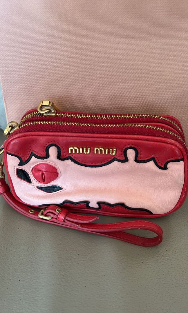 Limited Edition Miu Miu Rose Purse, Women's Fashion, Bags & Wallets ...