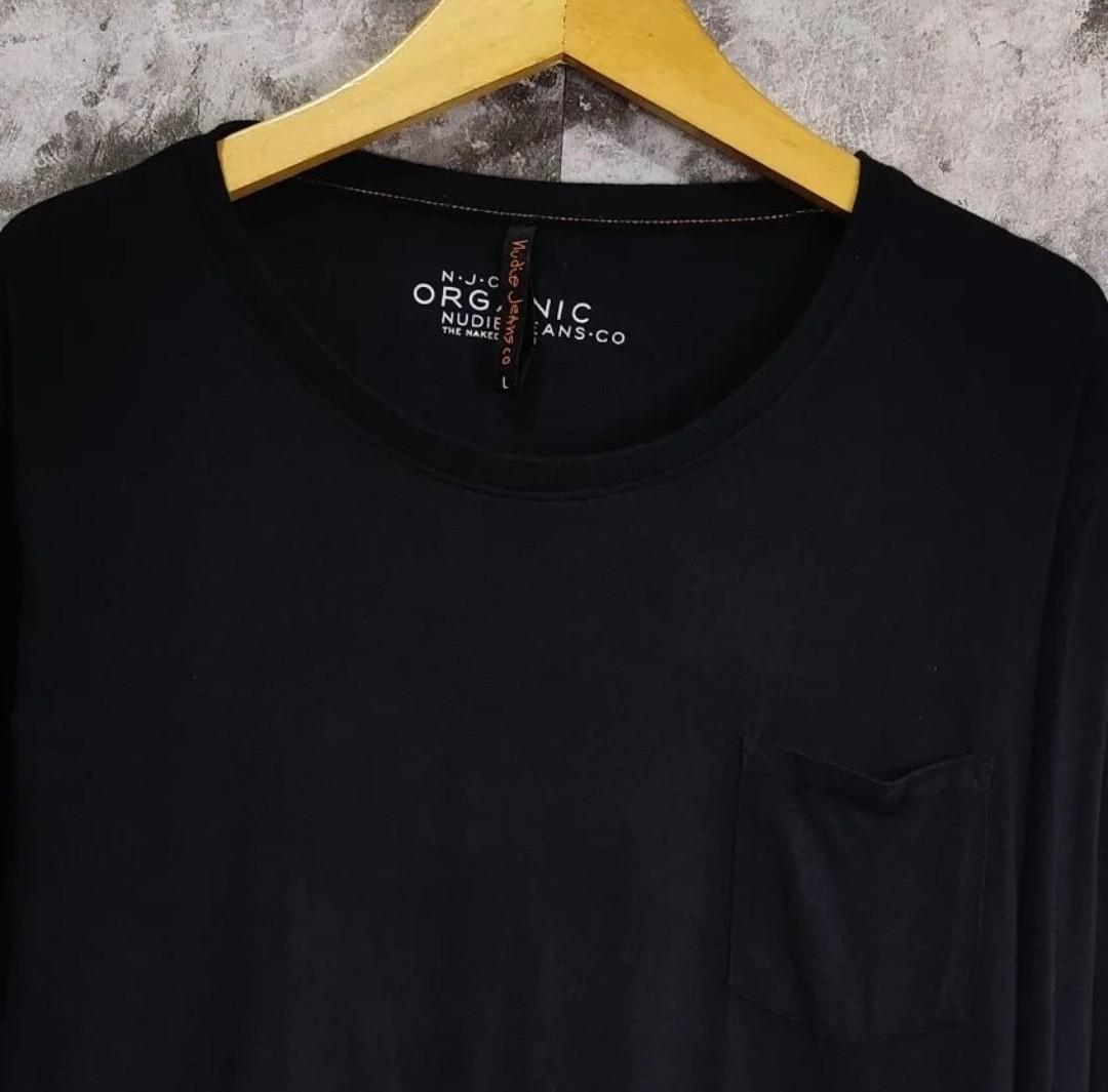 LONG SLEEVE NUDIE JEANS, Fesyen Pria 