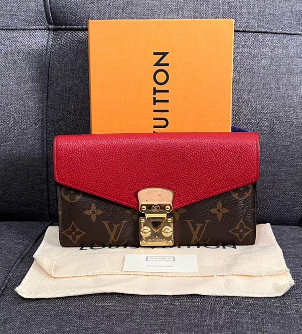Louis Vuitton Cherry LV Pallas wallet, Luxury, Bags & Wallets on