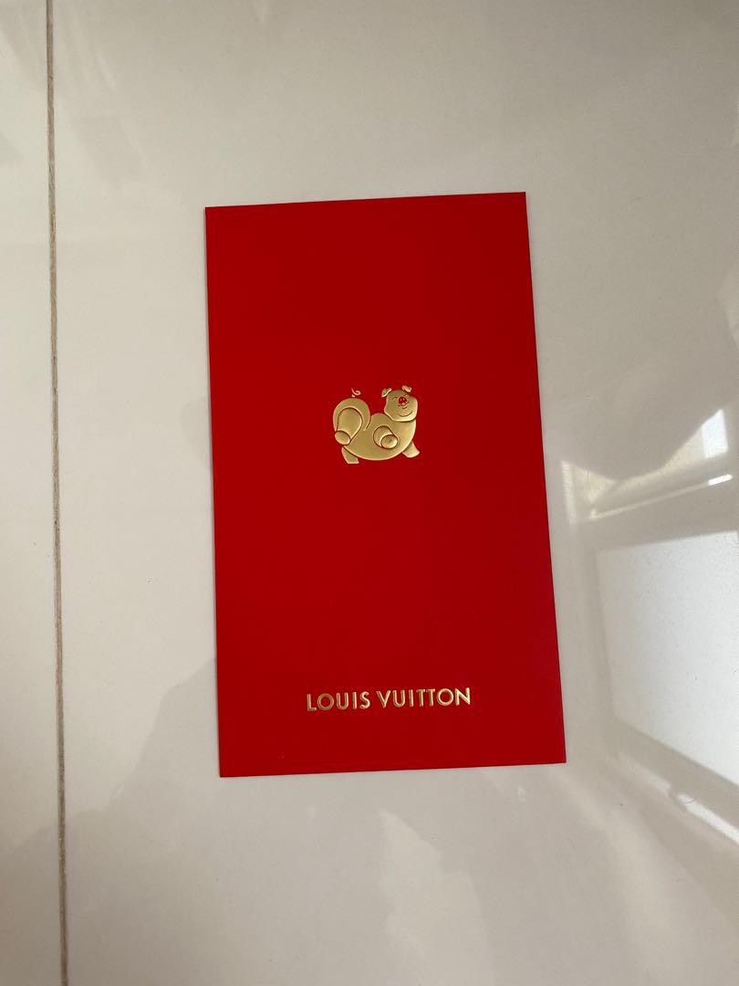Louis Vuitton red packet (pig), Hobbies & Toys, Stationery & Craft ...