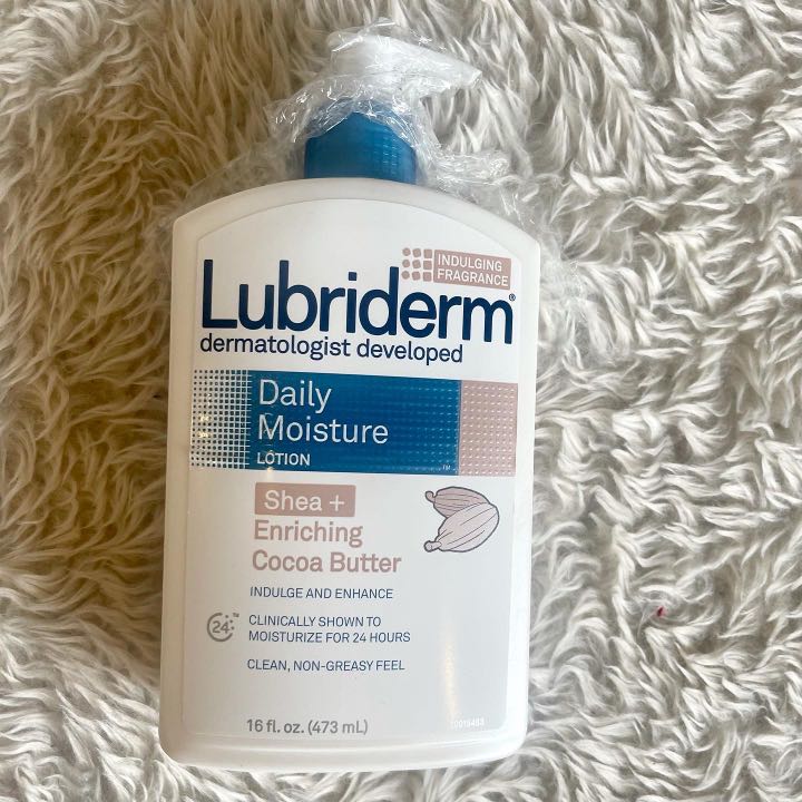 Lubriderm Daily Moisture Lotion Shea + Enriching Cocoa Butter 16 oz