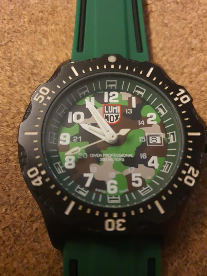 Luminox camo watch hotsell