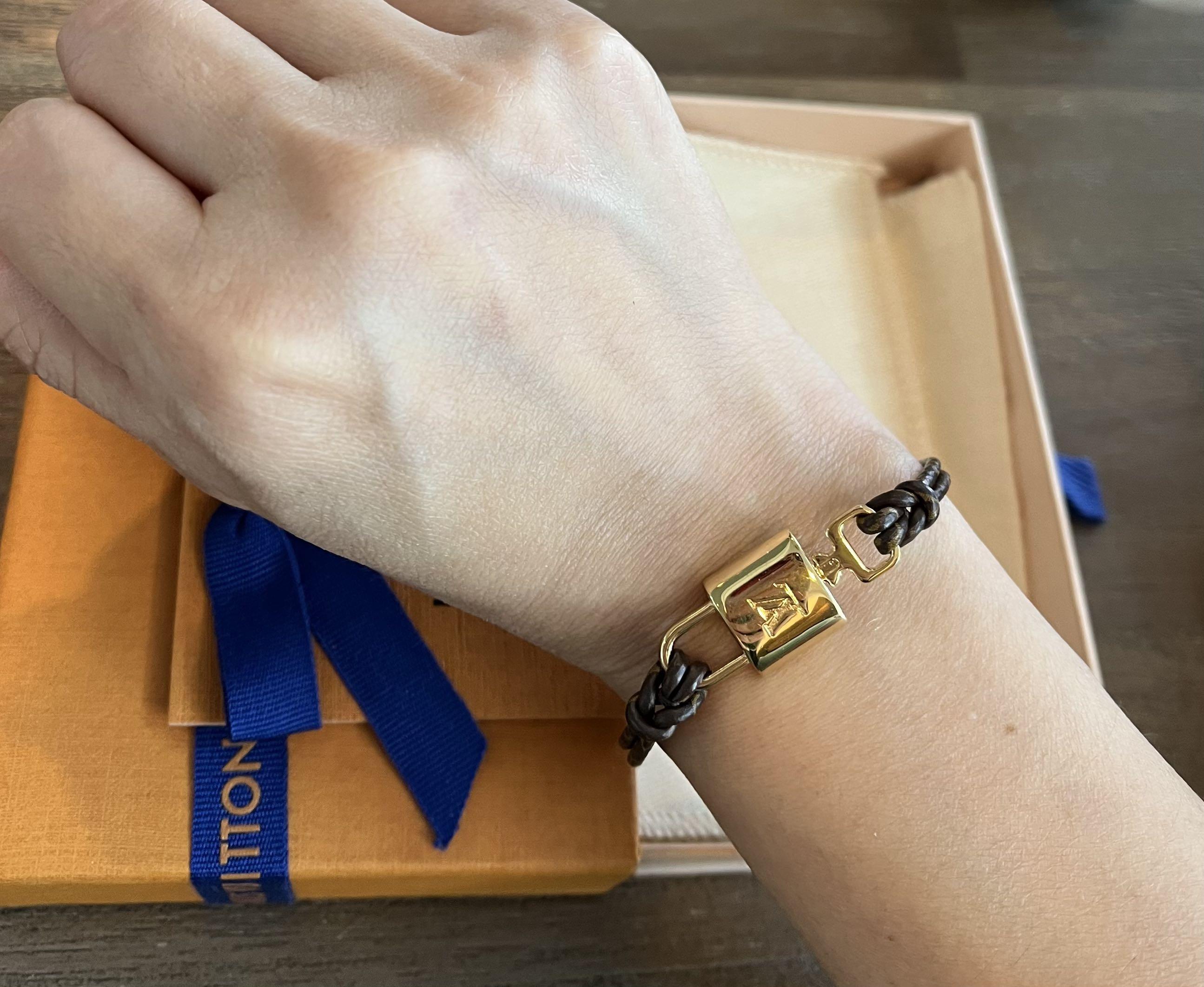 Louis Vuitton, Crazy in lock bracelet. Marked Louis Vuitton, Made in  Spain. - Bukowskis