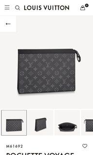 Lv men clutch