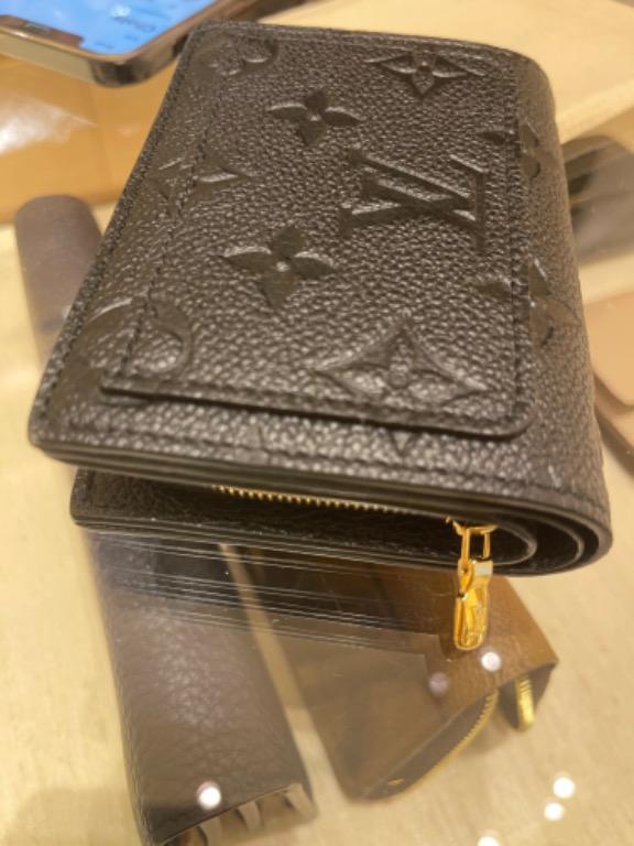 Louis Vuitton LV CLEA wallet - monogram print on empreinte leather noir,  Luxury, Bags & Wallets on Carousell