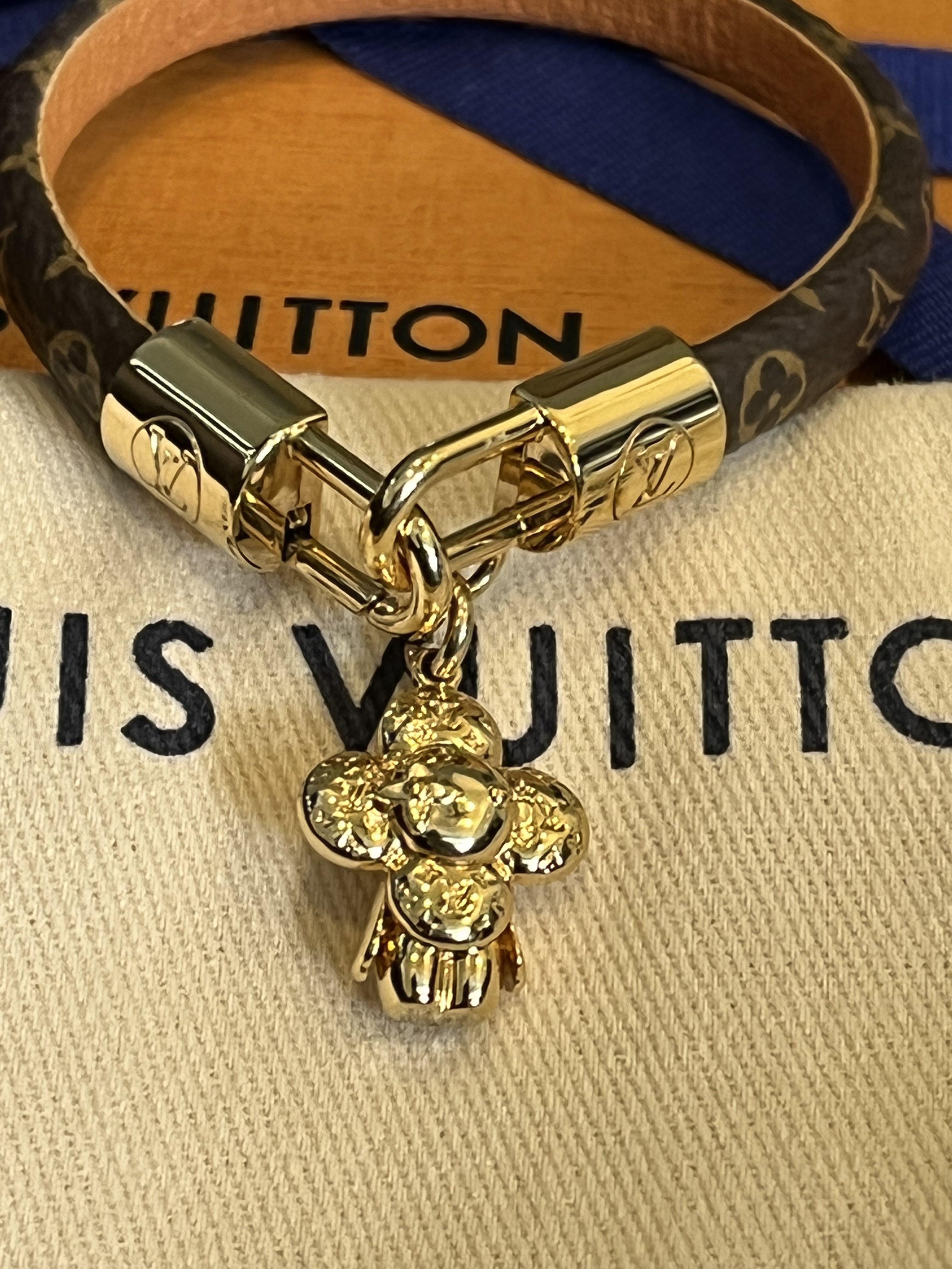 Shop Louis Vuitton Vivienne bracelet (M6773E) by Select33