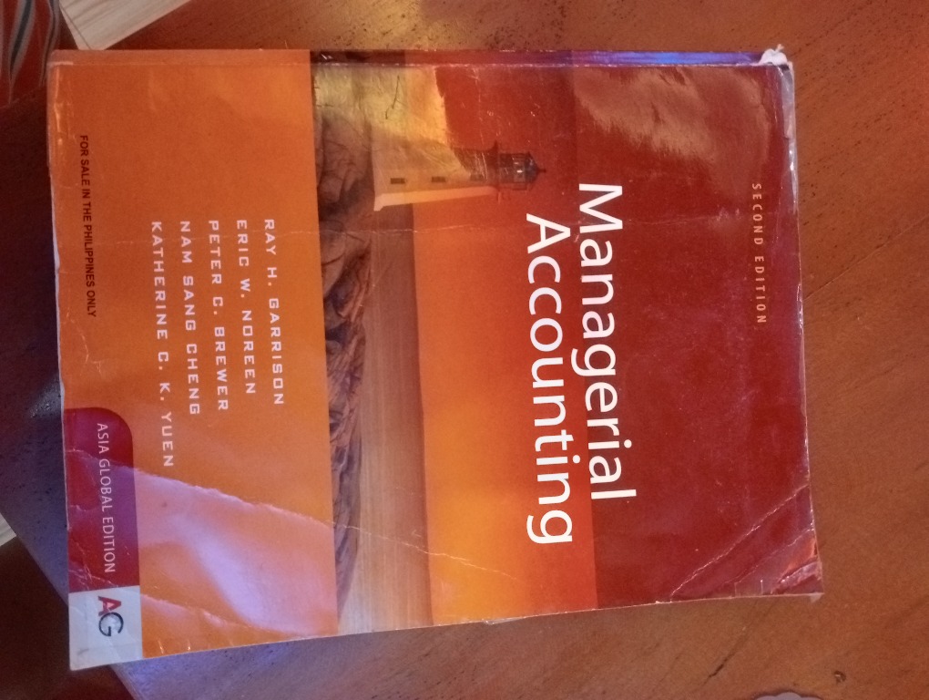 Managerial Accounting by Garrison, et al, Hobbies & Toys, Books