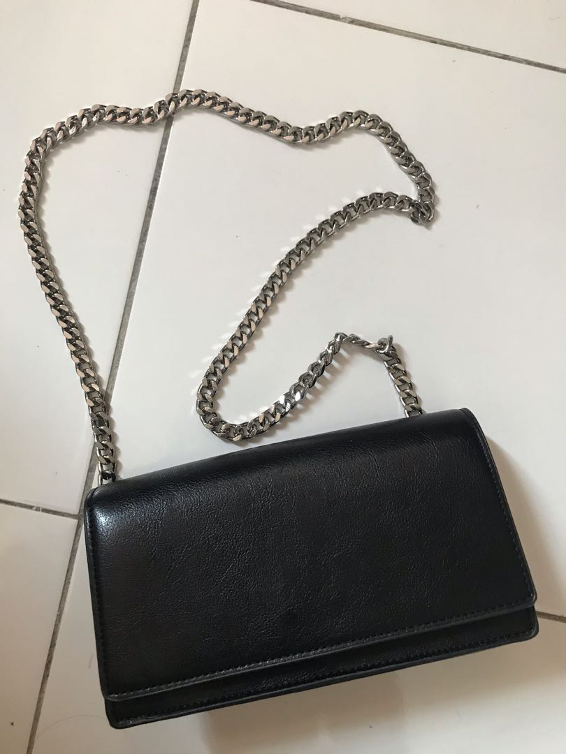 Mango flap cheap chain bag