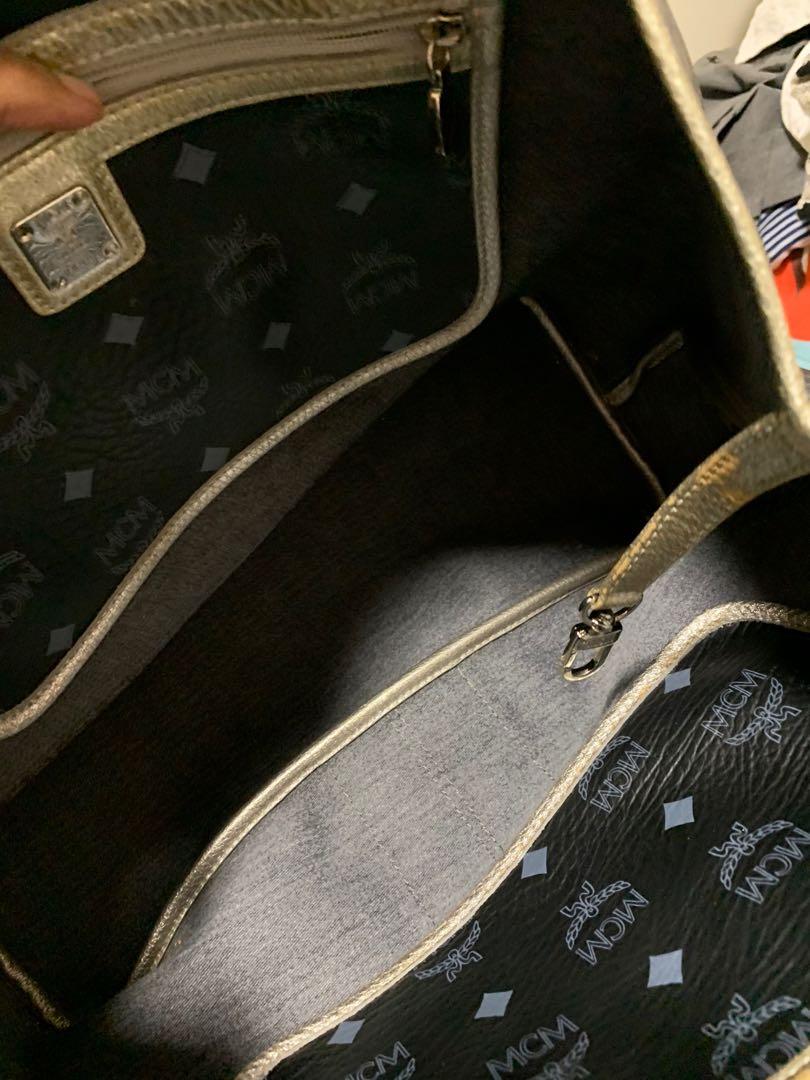 MCM Lion Series Tote Bag, Women's Fashion, Bags & Wallets, Tote Bags on