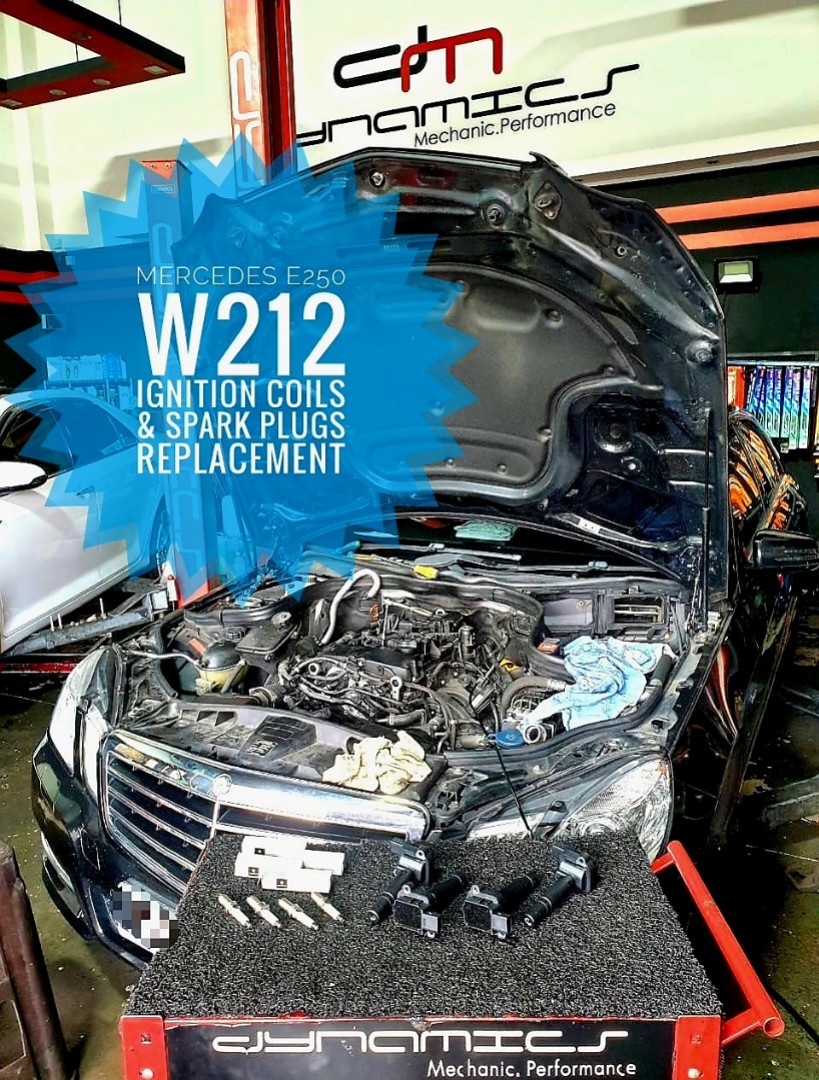 Mercedes spark store plugs replacement