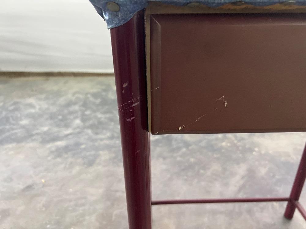 Metal Frame Dressing Table with 1 Drawer / Meja Solek Bingkai Logam