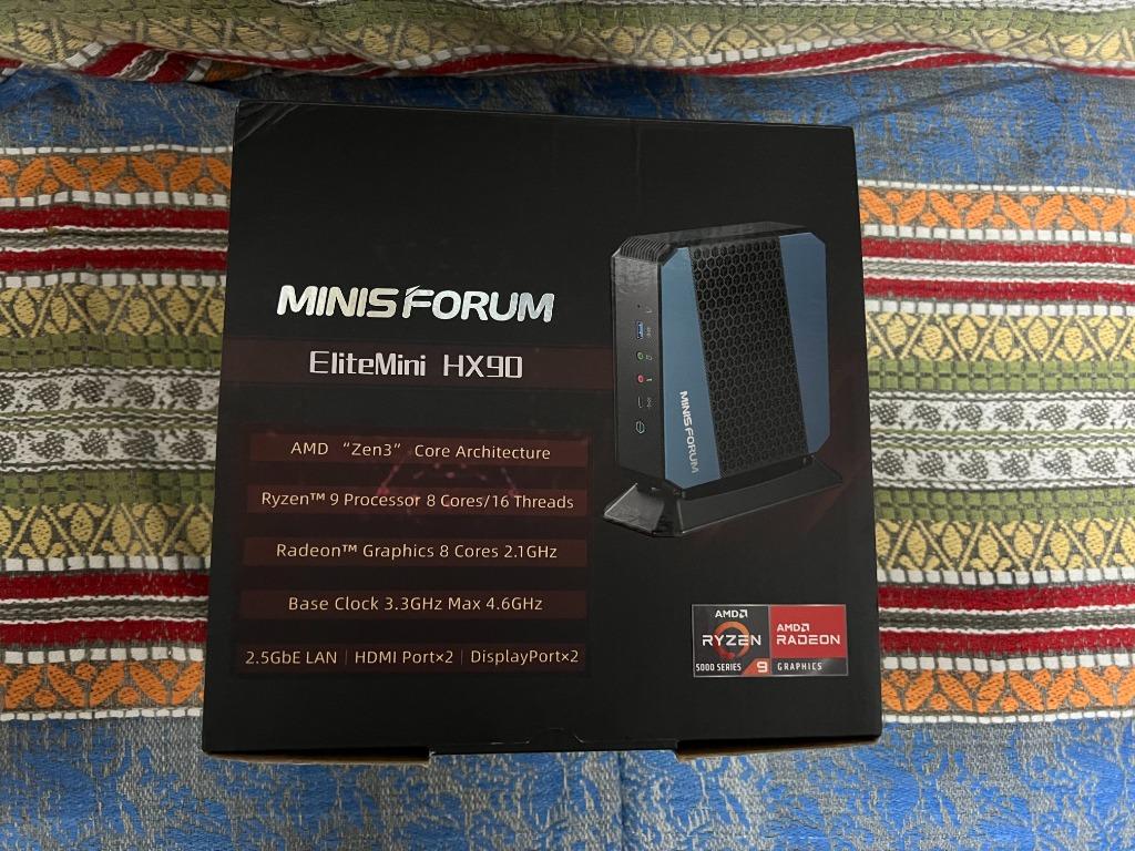 官網行貨minisforum EliteMini HX90 32GB RAM+512GB SSD/香港插/AMD