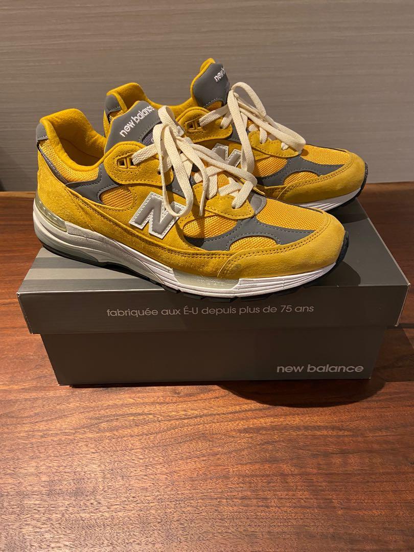 New balance 992  gold clearance