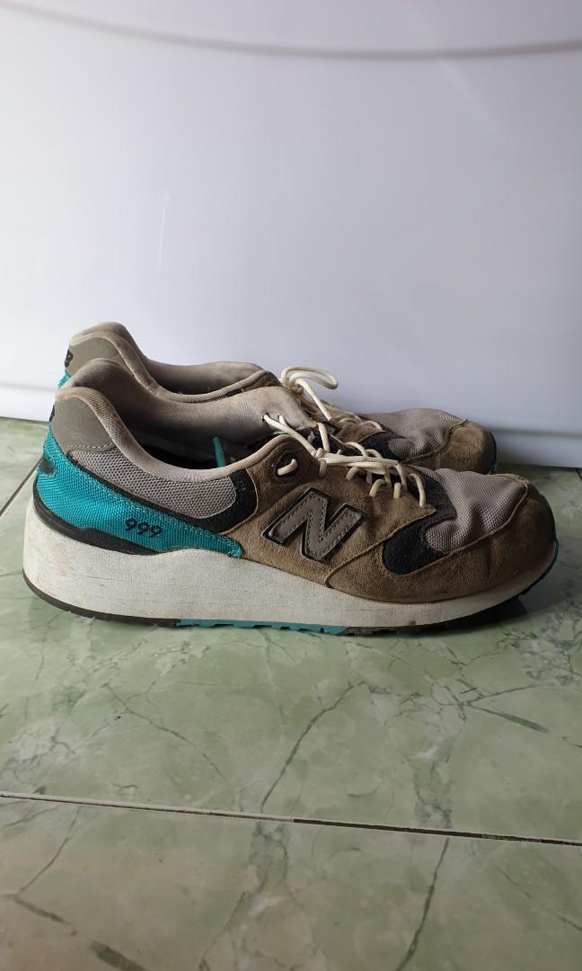 New Balance 999 size 44.5 Fesyen Pria Sepatu Sneakers di