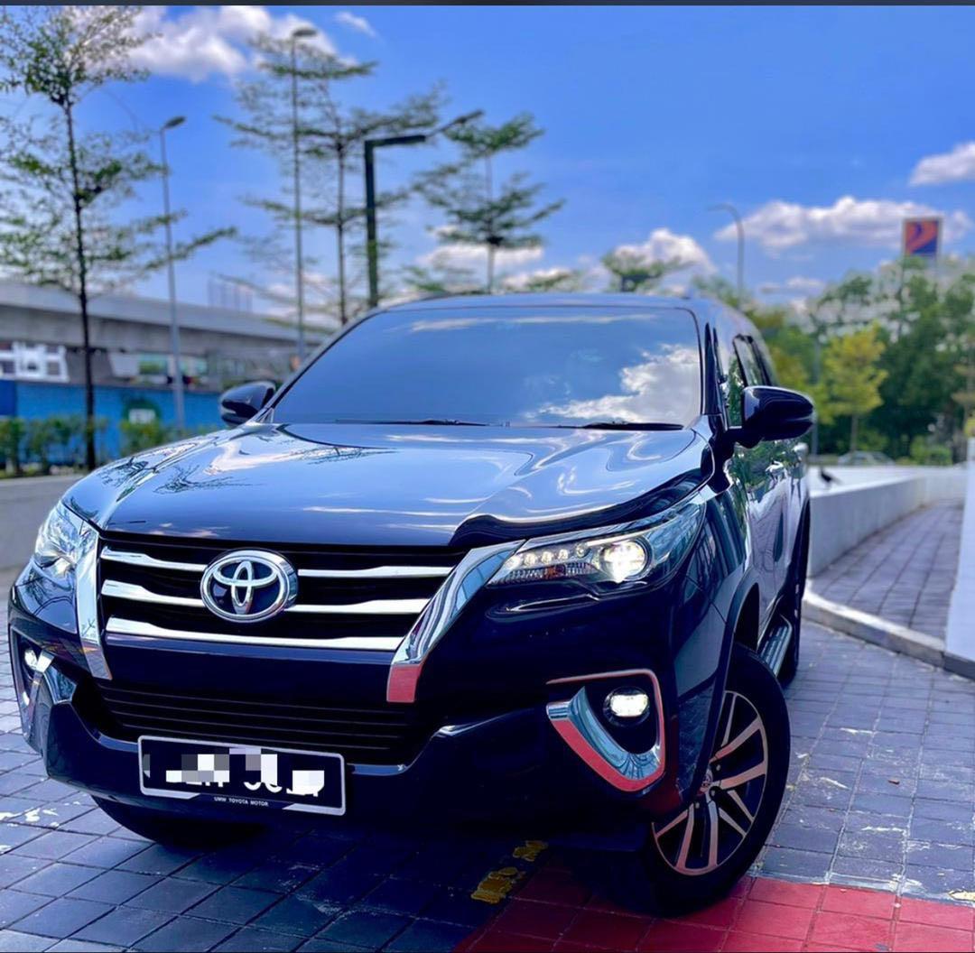 new toyota fortuner 2021 for rent