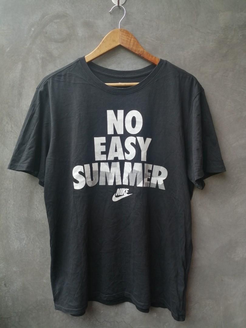 Nike No Easy Summer Men s Fashion Tops Sets Tshirts Polo