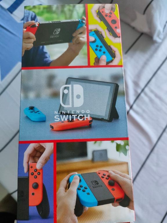 Nintendo Switch Console Gen 2 Model Neon(Official Nintendo Agent
