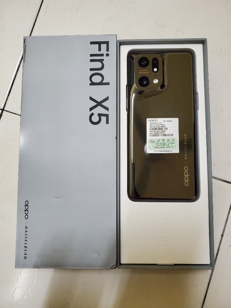 Oppo Find X5 Pro 12+512GB Full Set 80W Charger (With Google Play Store)