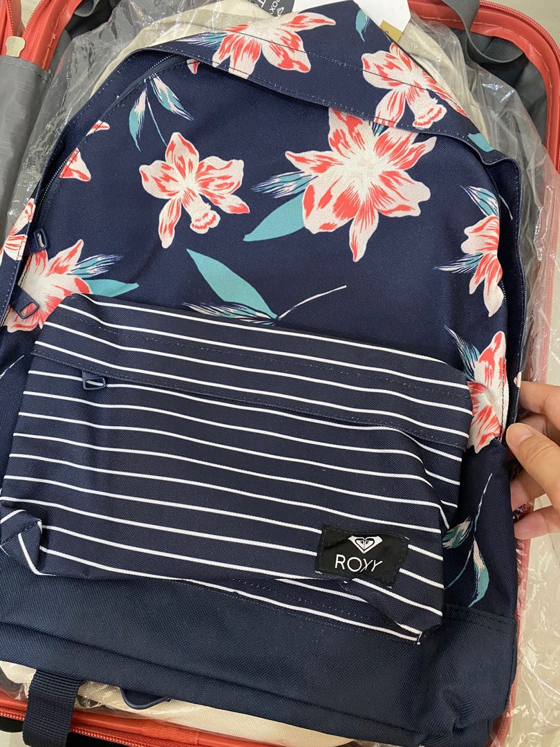 Roxy store floral backpack