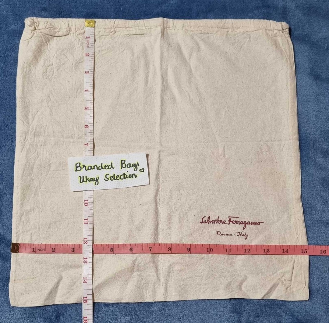 salvatore ferragamo dust bag
