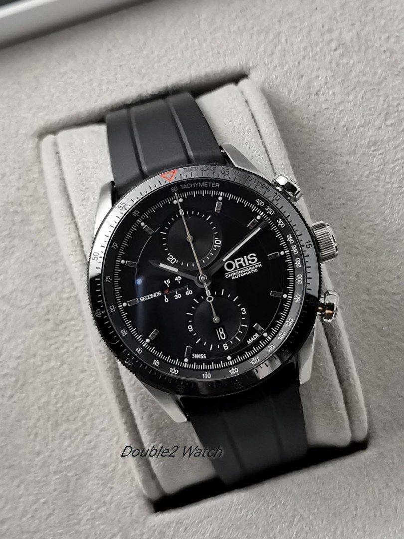 Oris Artix GT Chronograph Automatic Black Dial 44mm Luxury