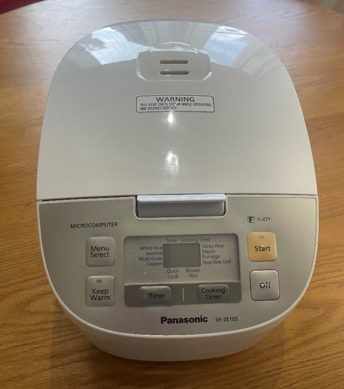 Panasonic Rice Cooker 1.0L/5 cups Diamond Coating for Delicious Rice