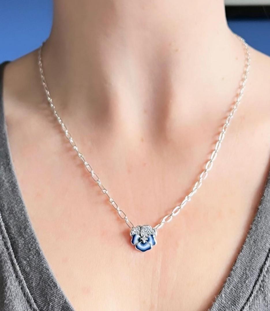 Pandora spring collection necklace in 