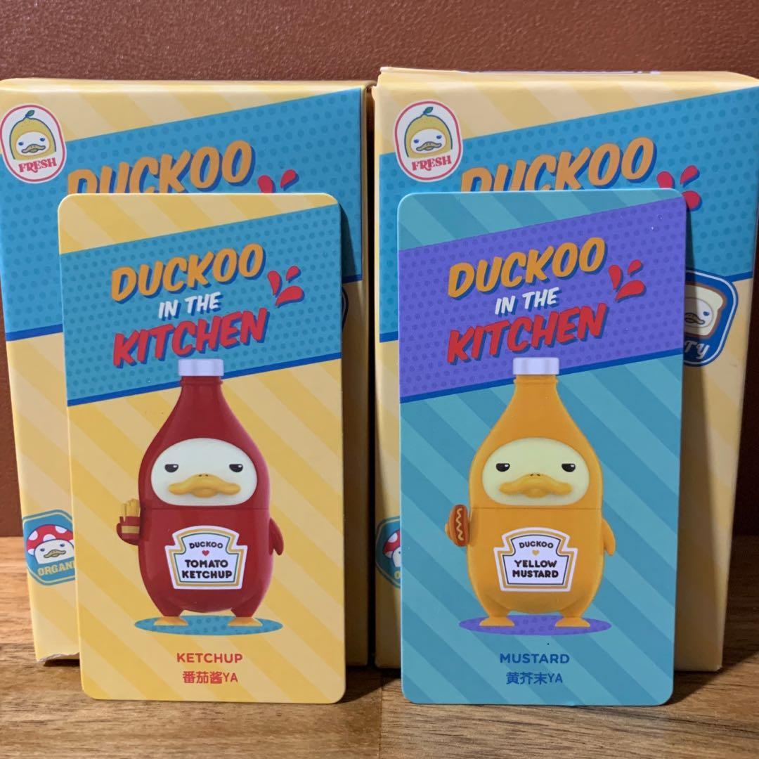 POPMART Duckoo In The Kitchen Ketchup & Mustard, Hobbies & Toys, Toys