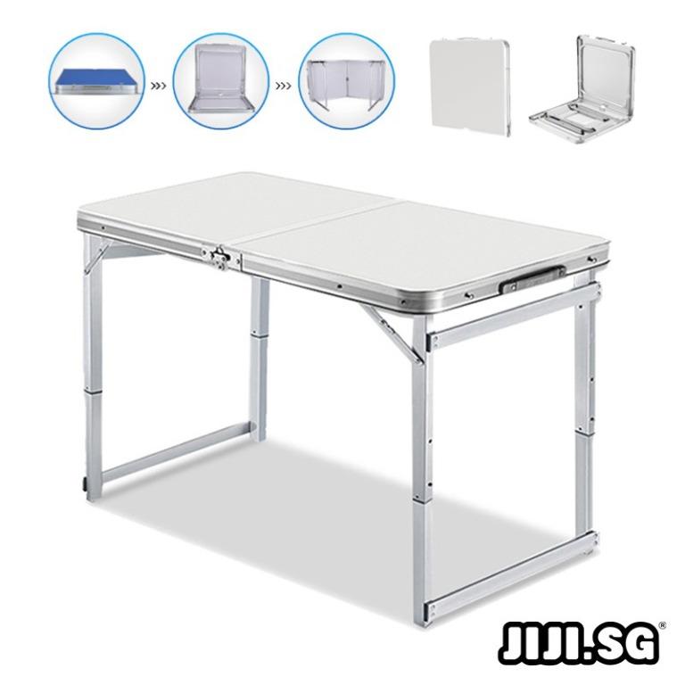PORTABLE ALUMINIUM FOLDING TABLE Outdoor Foldable Table Fold